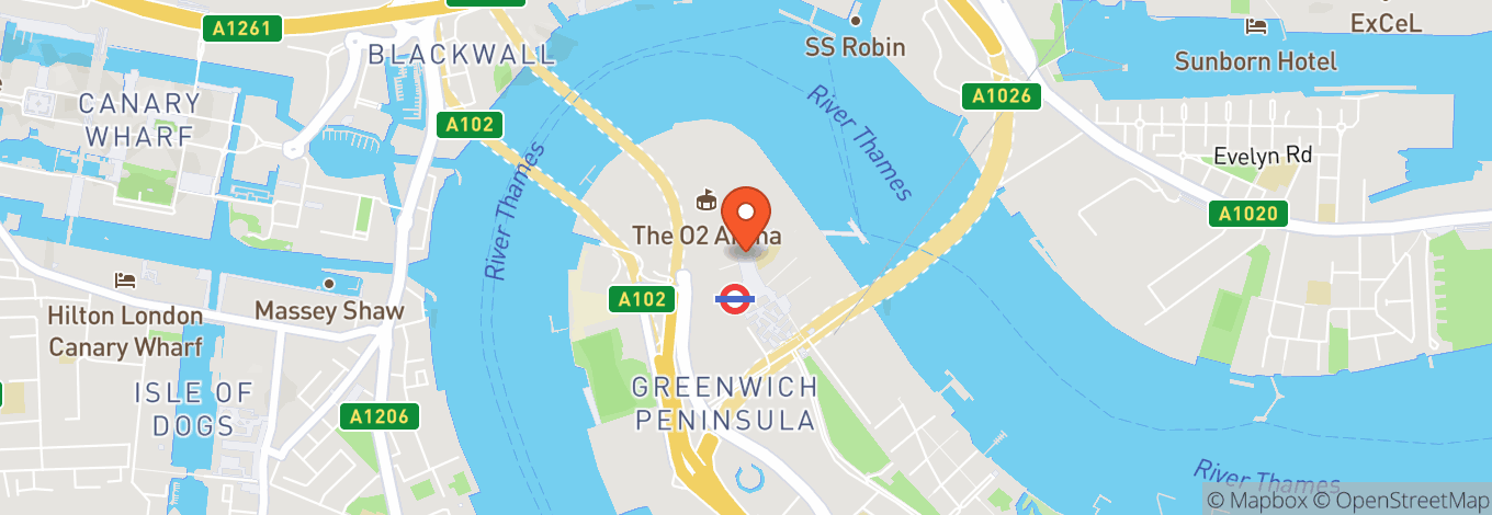 Map of OVO Lounge