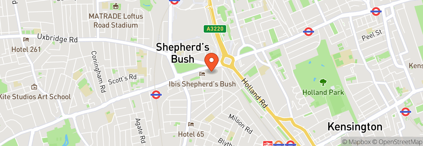 Map of Sherlock: The Official Live Game