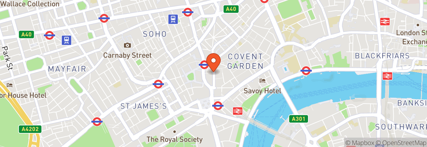 Map of London Coliseum