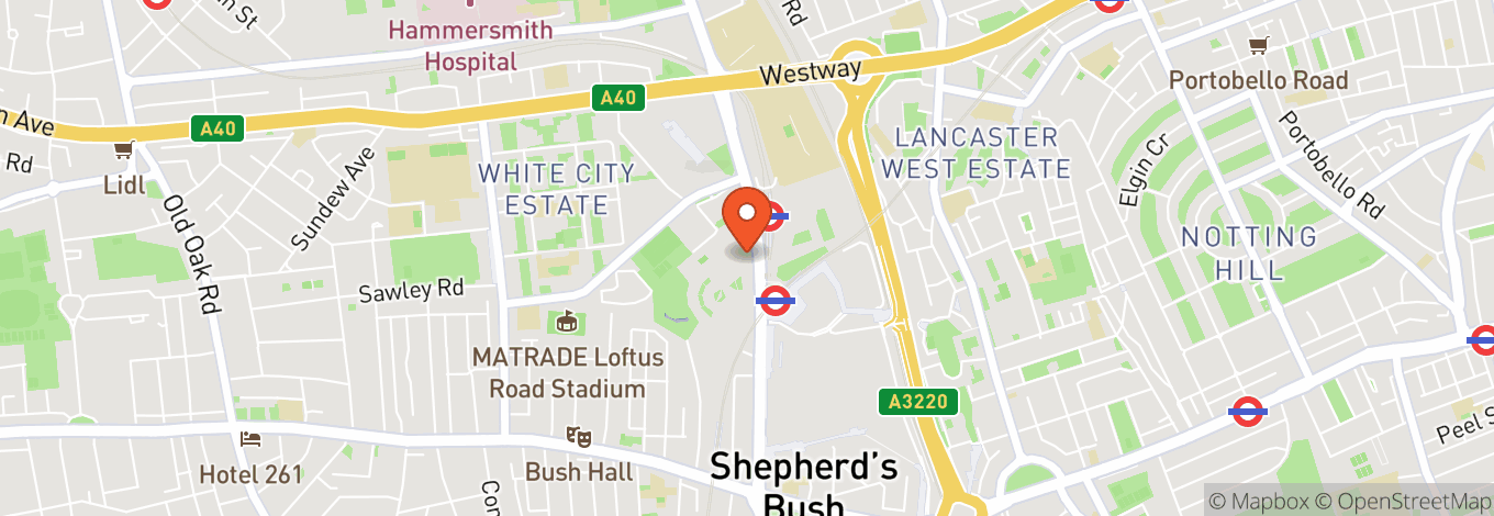 Map of Bbc Studios