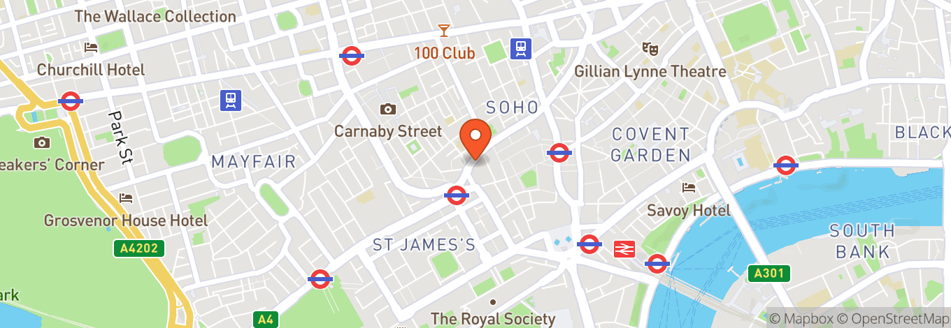 Map of Hunk-O-Mania - London