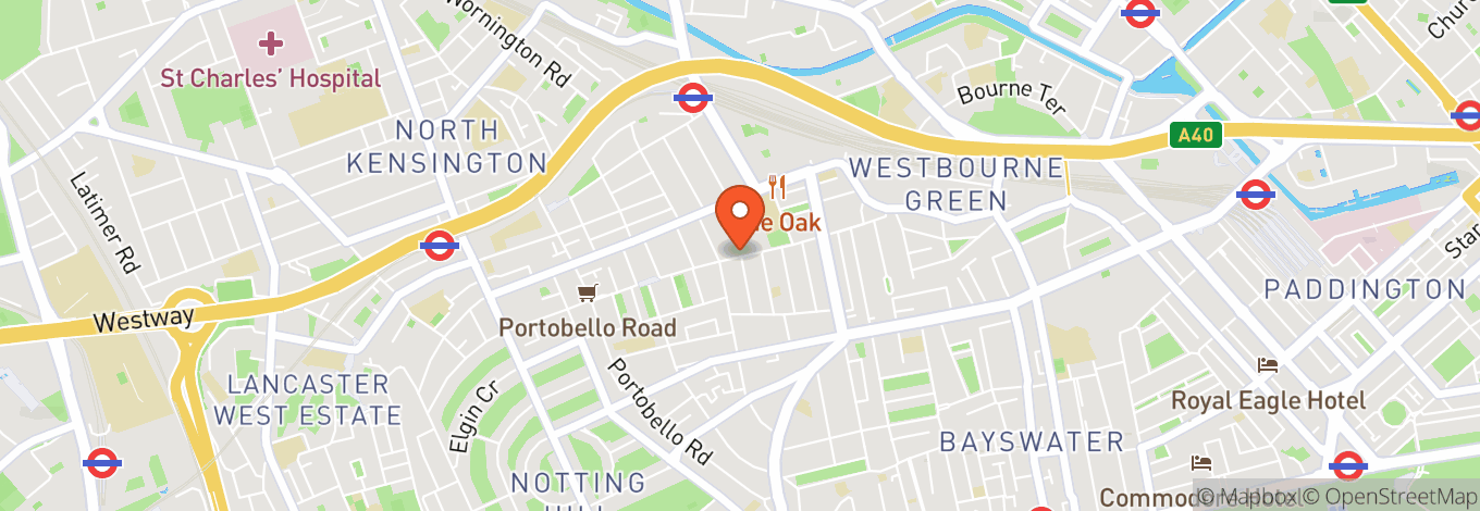 Map of Rough Trade West London