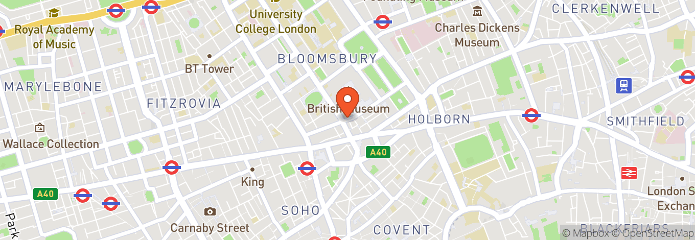 Map of The British Museum
