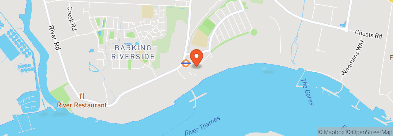 Map of Barking Riverside