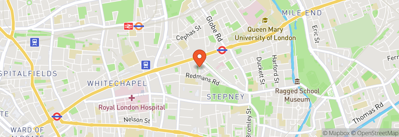 Map of Genesis Cinema in London
