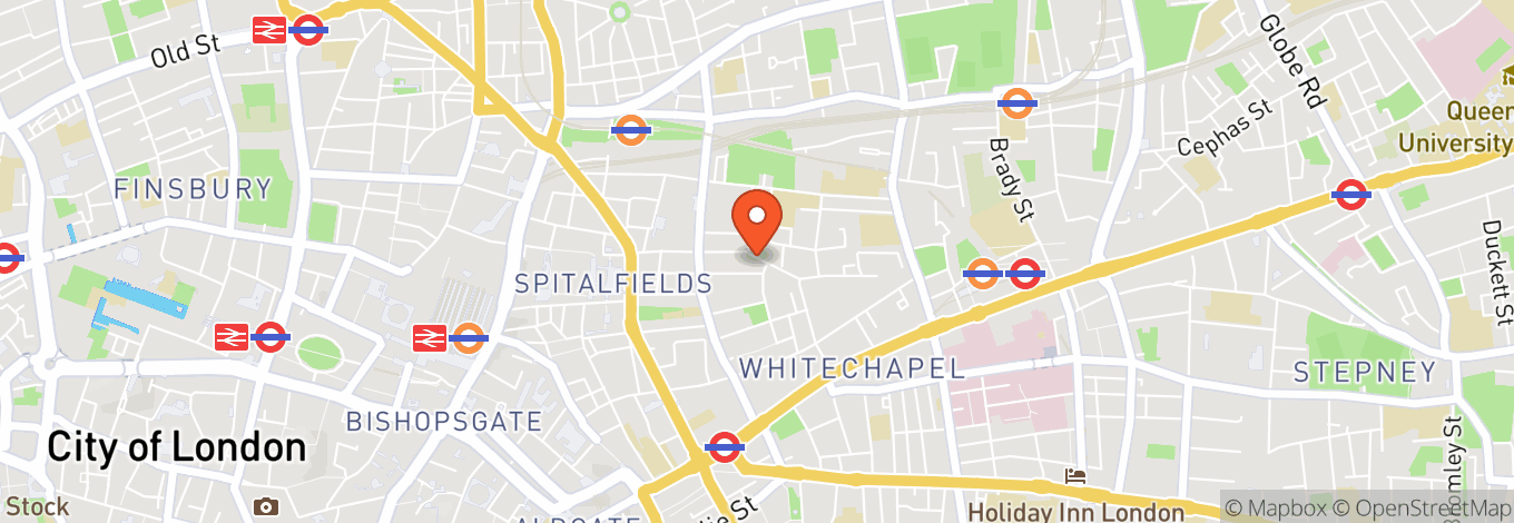 Map of Steps Studios UK
