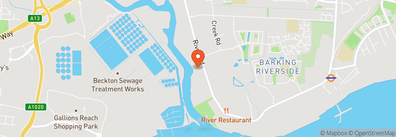 Map of Riverside
