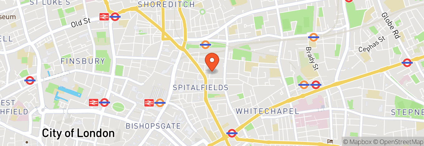 Map of Ely's Yard Social