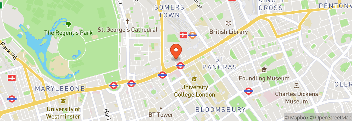 Map of Tba London