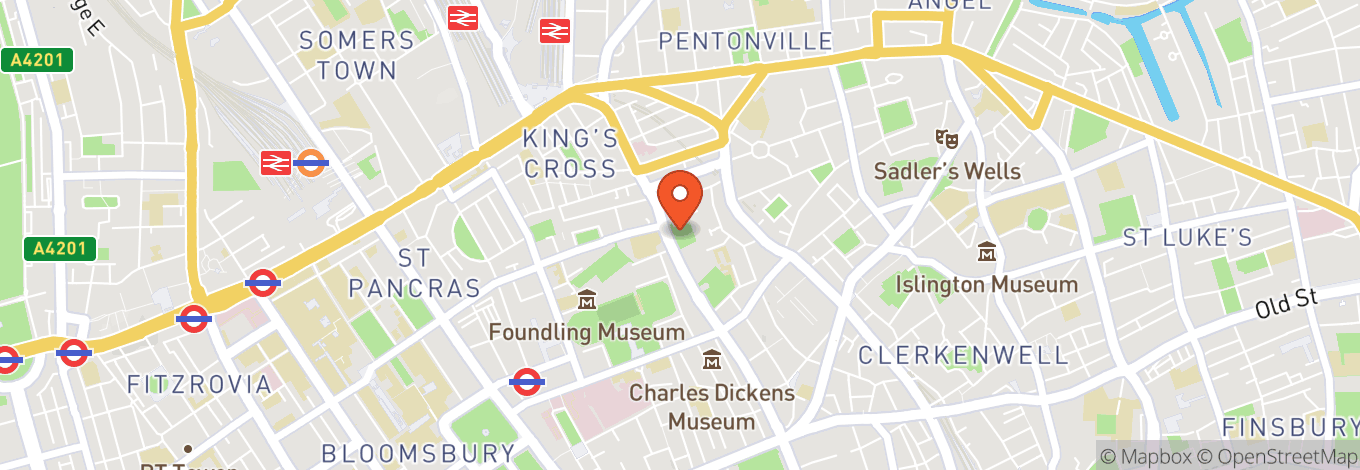 Map of Calthorpe Community Garden