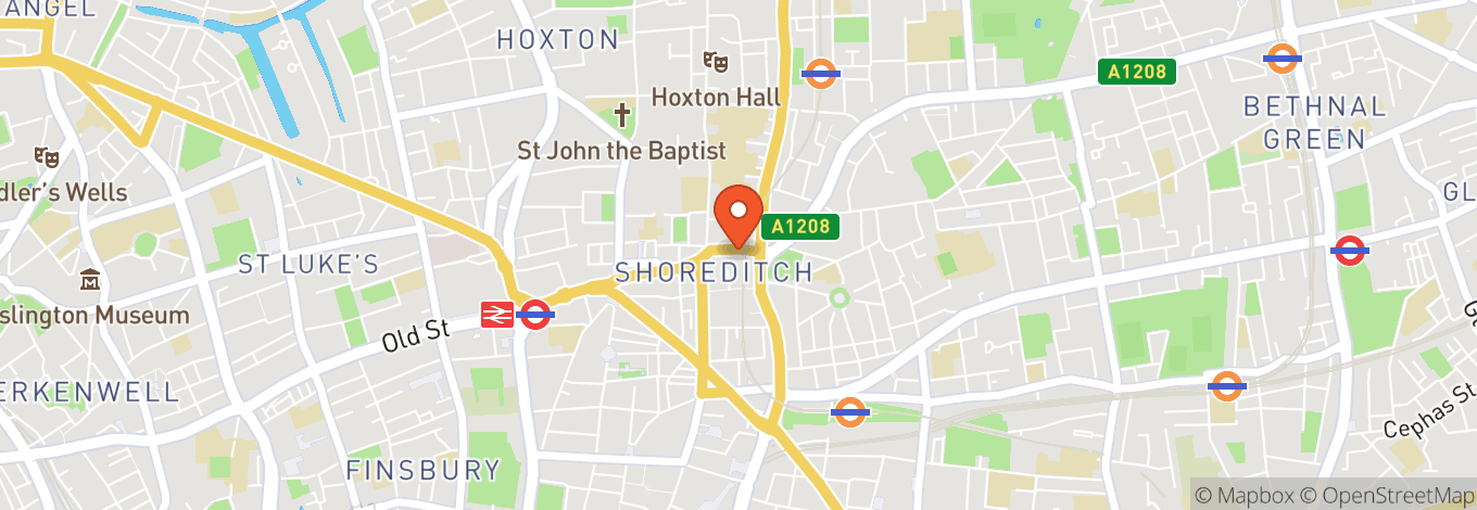 Map of Bike Shed Moto Co.