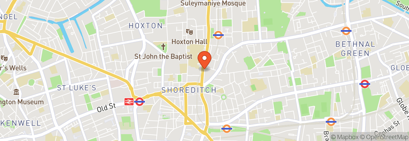 Map of Rolling Stock London