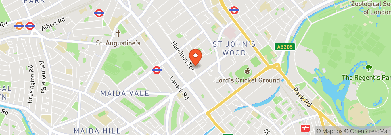 Map of Abbey Road Studios
