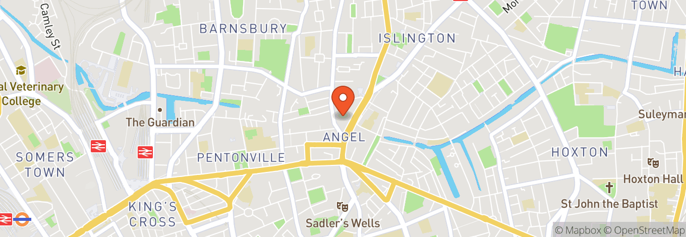 Map of Angel Central