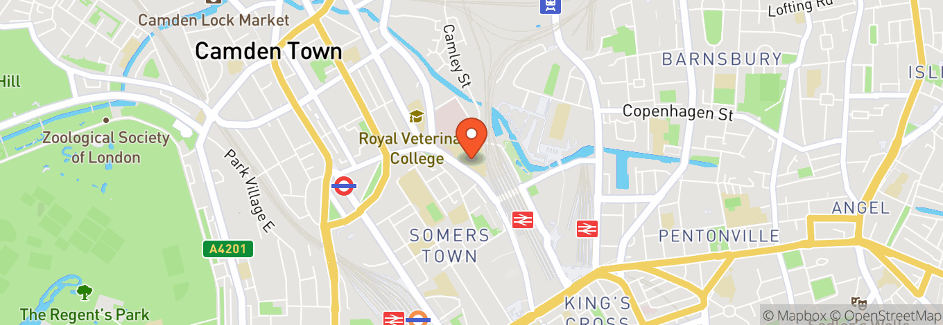 Map of St Pancras Old Church