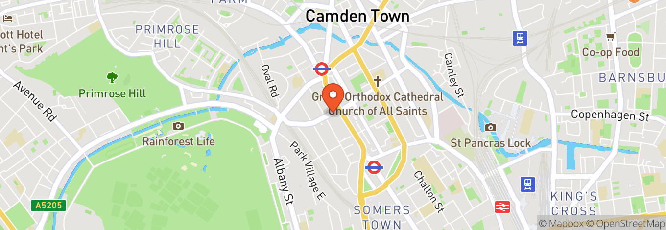 Map of The Forge Camden