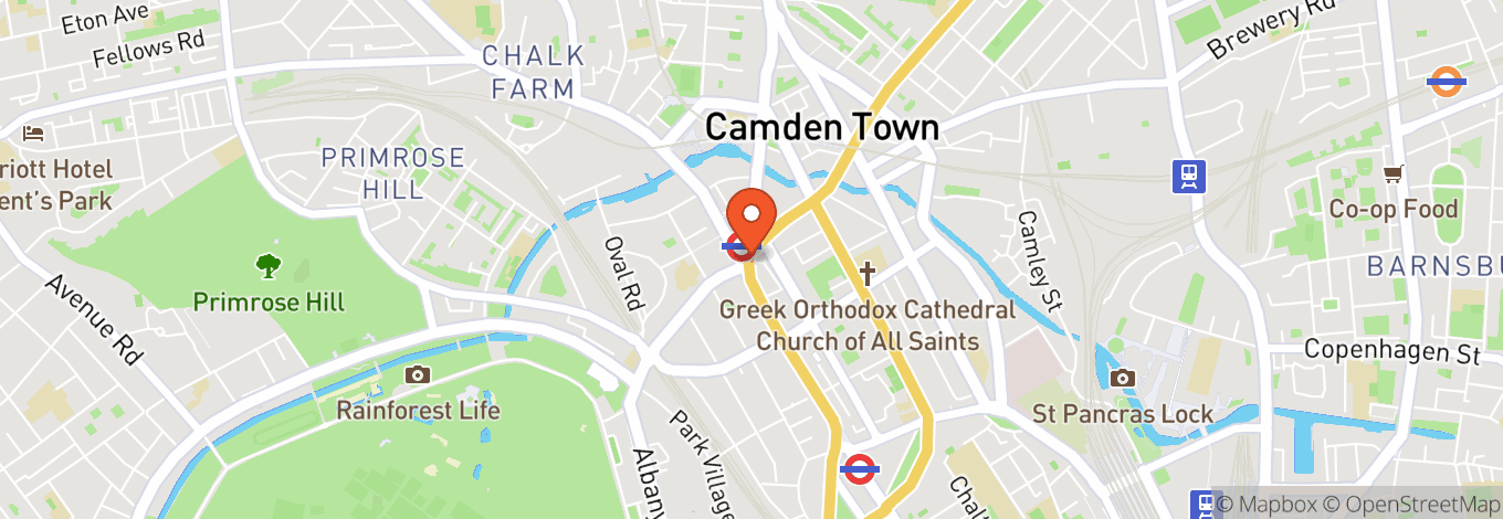 Map of Underworld Camden