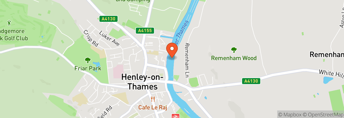 Map of Henley Bridge