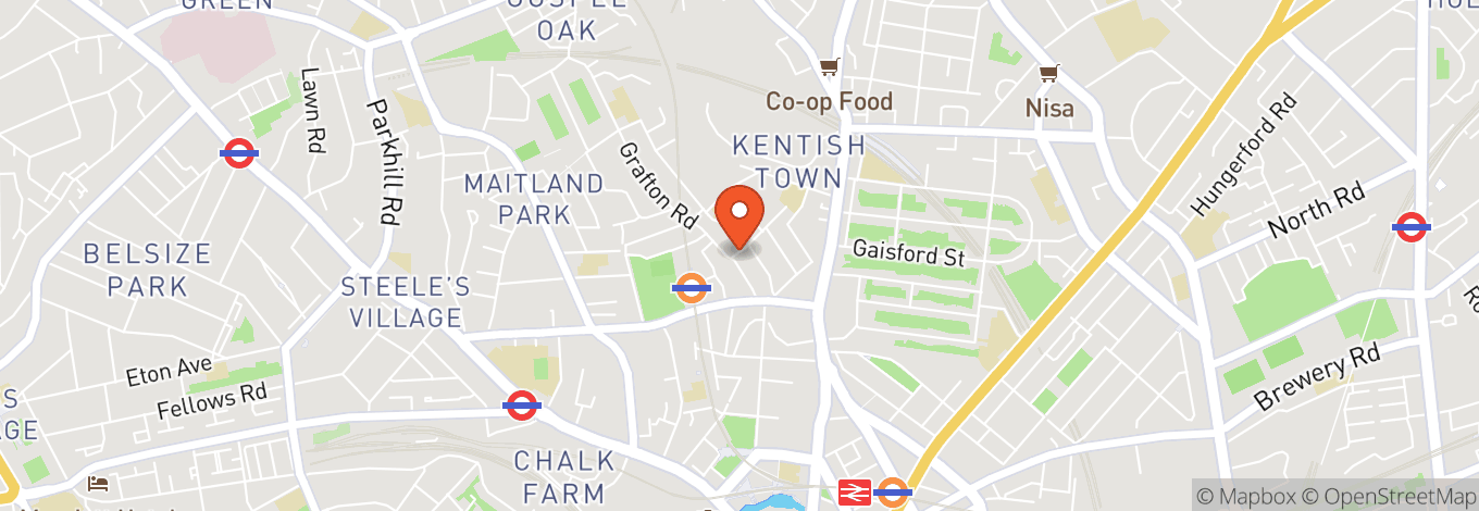 Map of MAP Studio Cafe