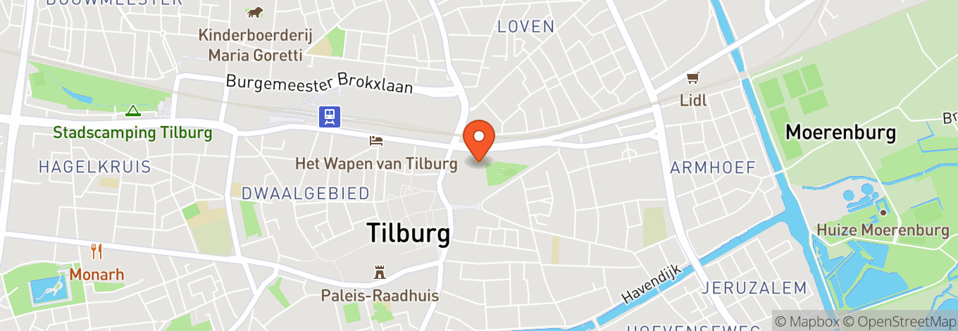 Map of 013 Venue