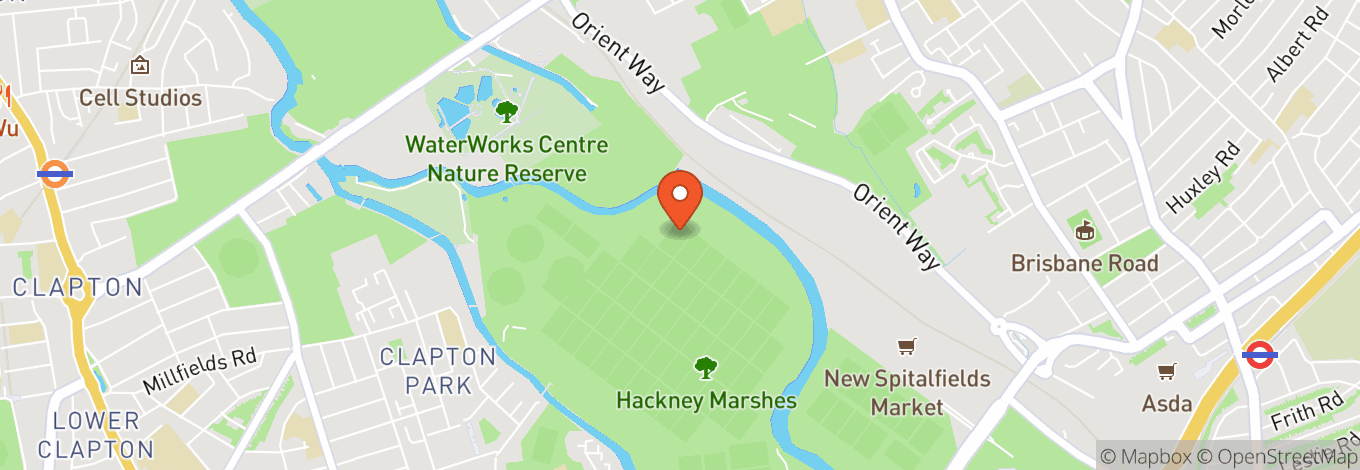 Map of Leyton Jubilee Park