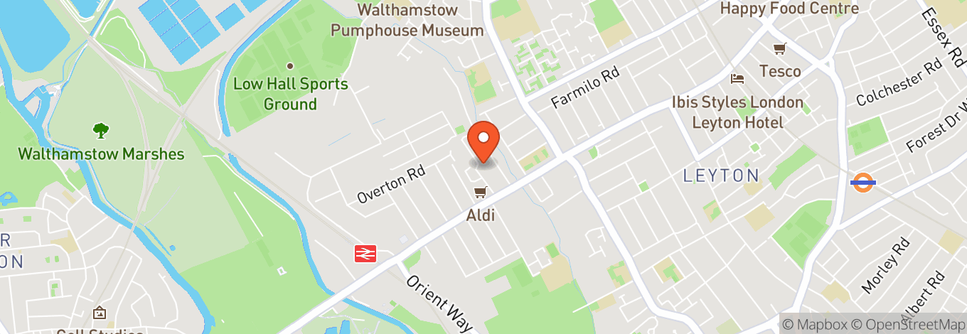 Map of Devil's Botany Distillery