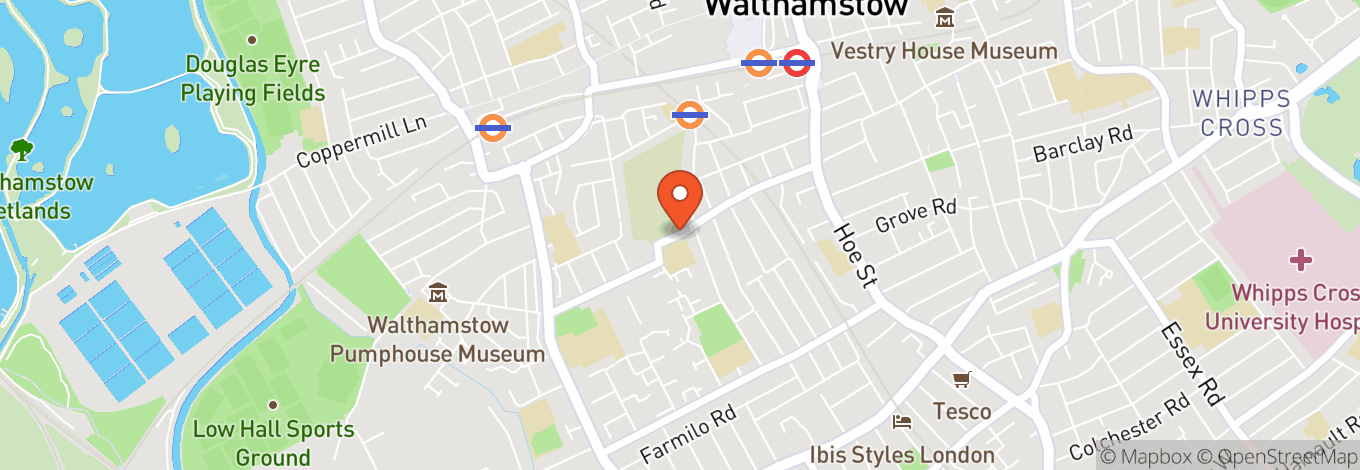 Map of The Bisley Yurt