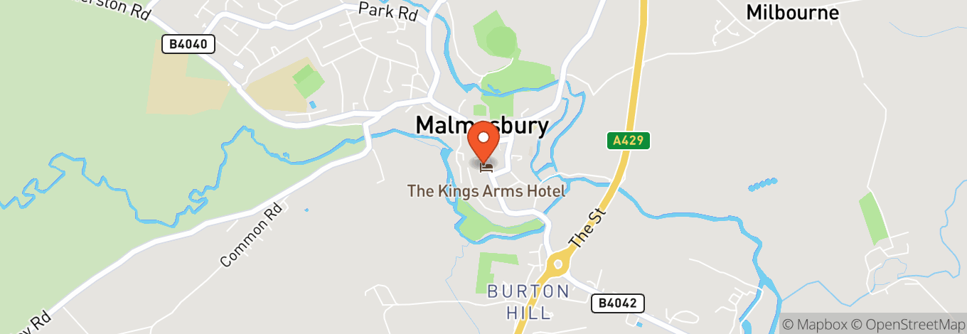 Map of The Kings Arms