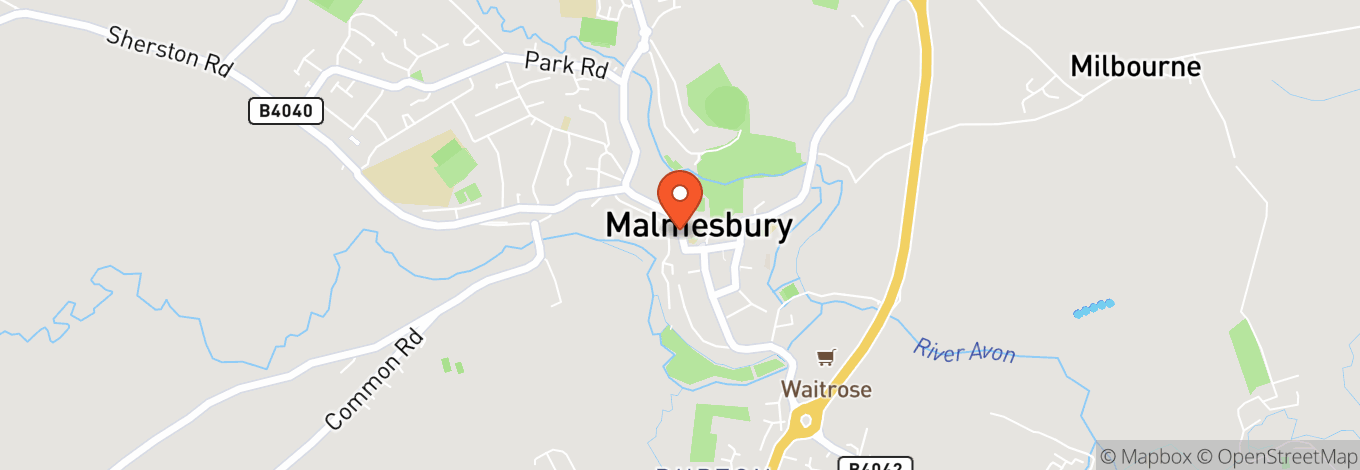 Map of Malmesbury Abbey