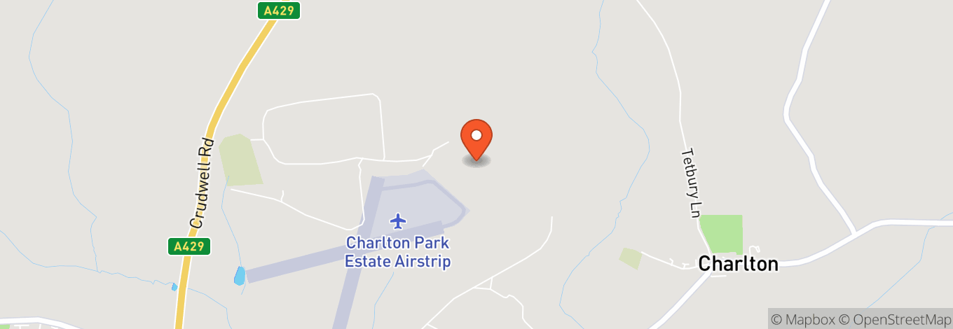 Map of Charlton Park Estate, Malmesbury