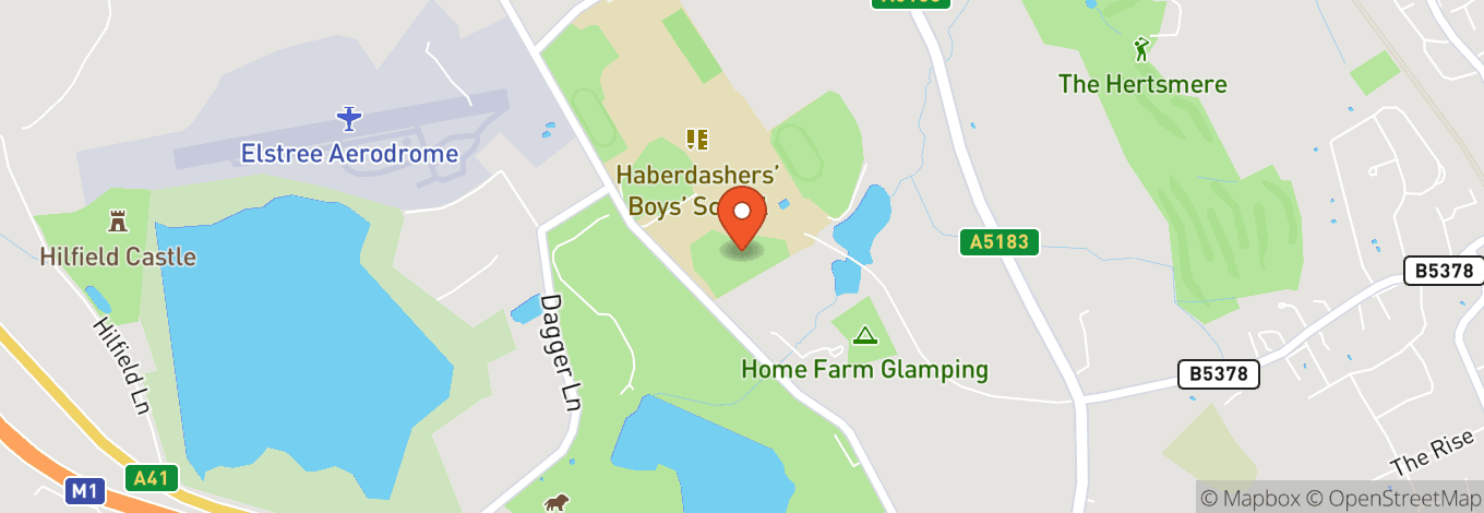Map of Aldenham House