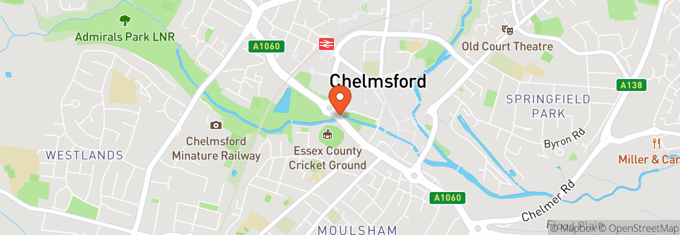 Map of Central Park (Chelmsford)