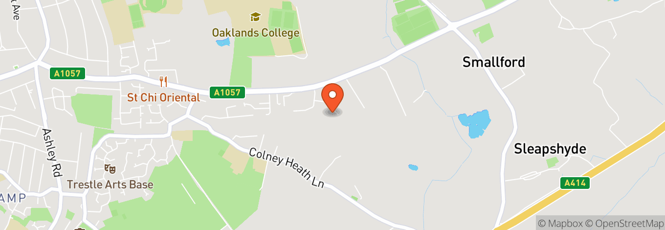 Map of Oaklands