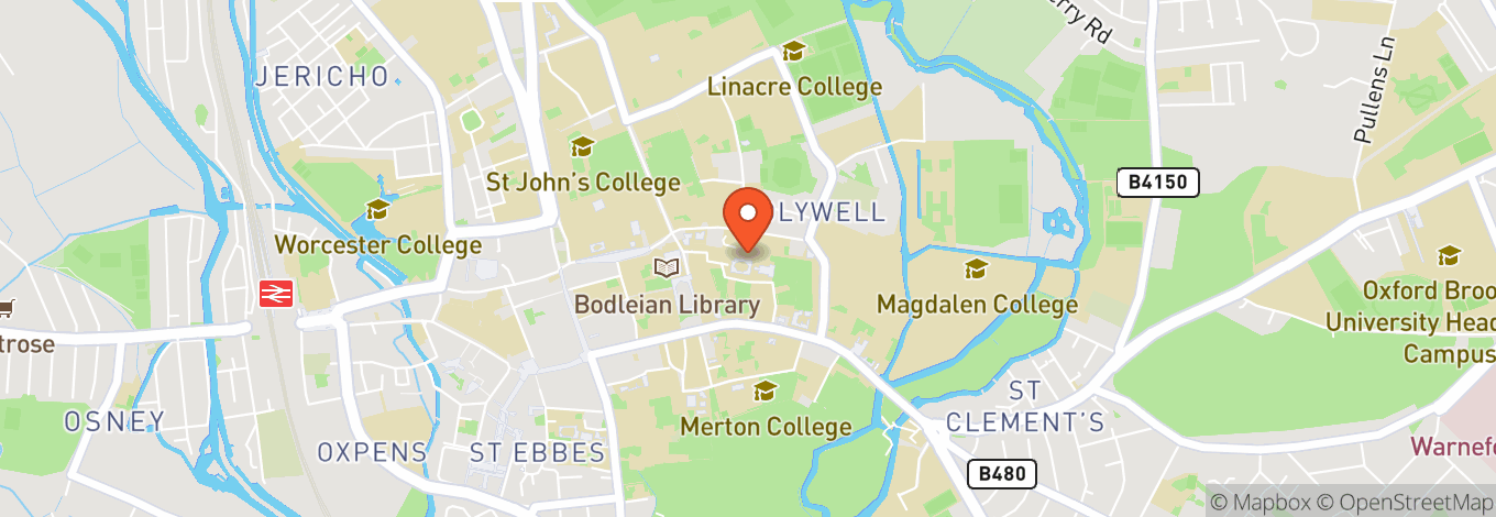 Map of Holywell Music Room
