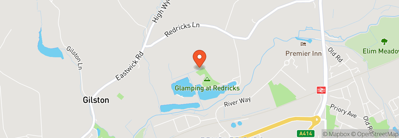 Map of Cre8 Glamping
