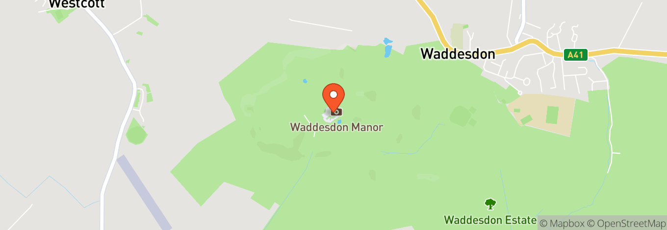 Map of Waddesdon Manor