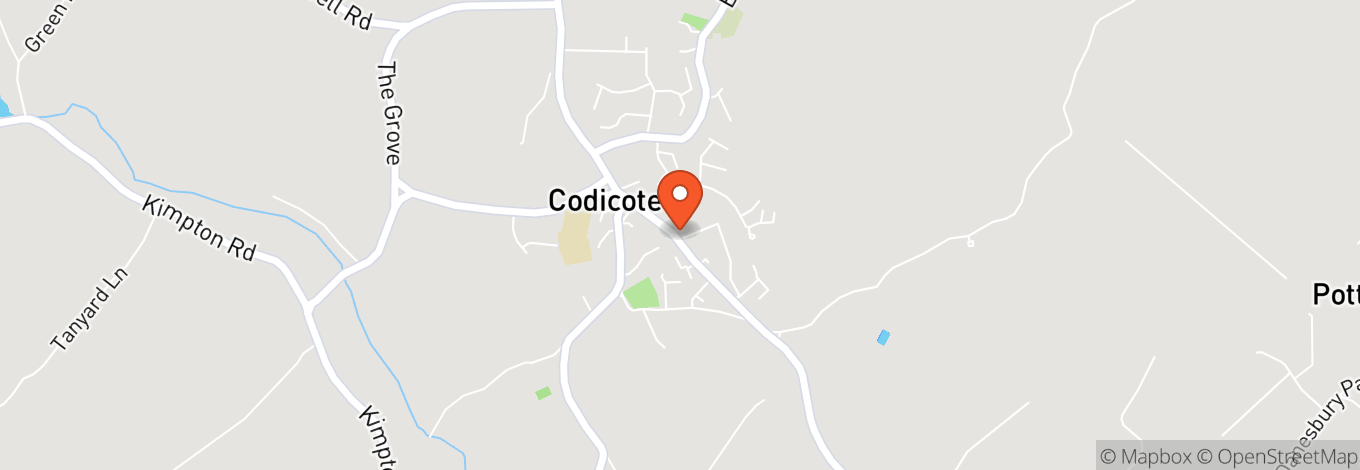 Map of Codicote Village