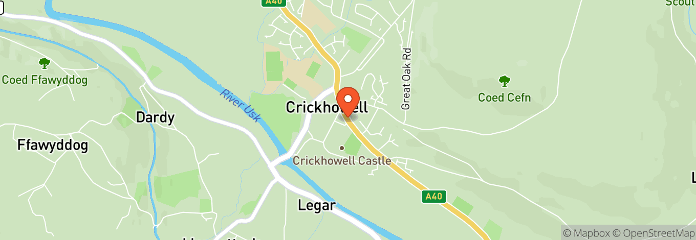 Map of Clarence Hall