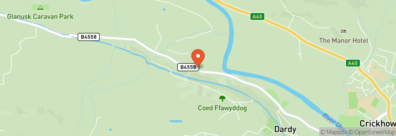 Map of Green Man Festival