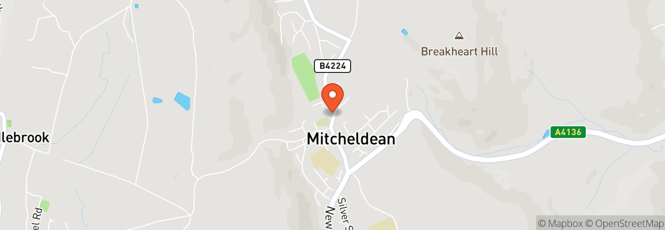 Map of Mitcheldean Community Library