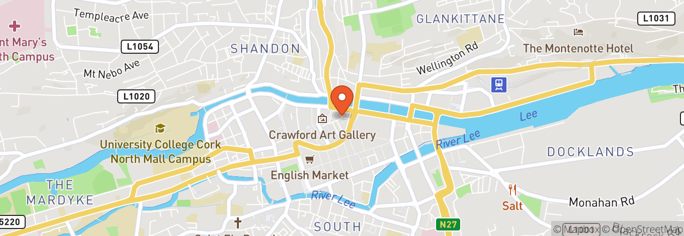Map of The Savoy Cork
