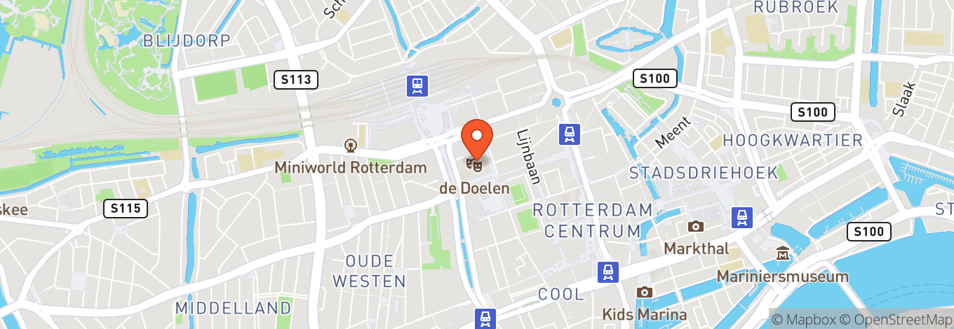Map of de Doelen