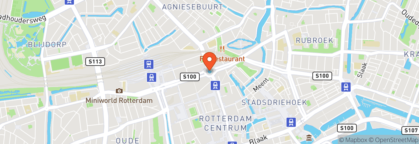 Map of Whp Rotterdam