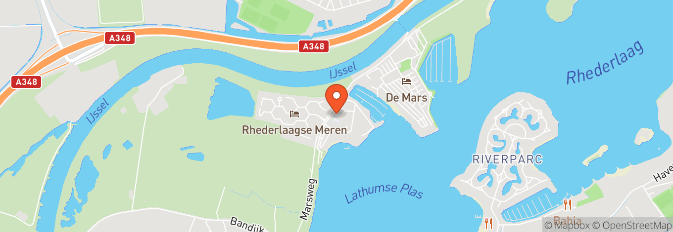 Map of Recreational Area Rhederlaag