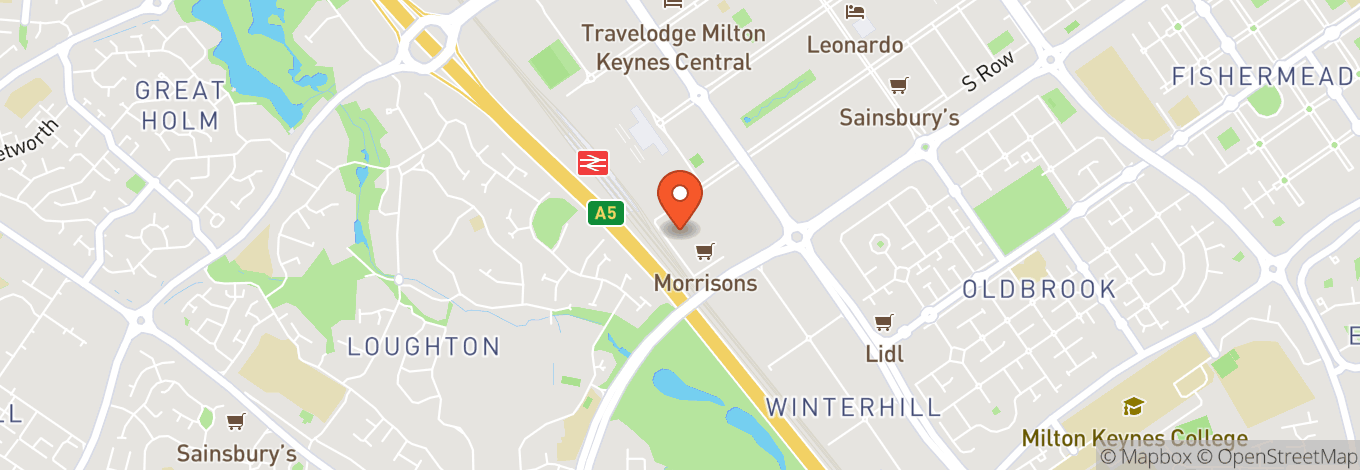 Map of Planet Ice Milton Keynes
