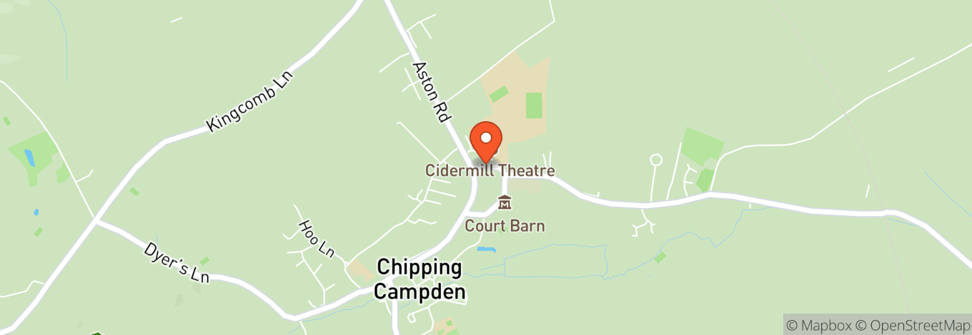 Map of Cidermill Theatre