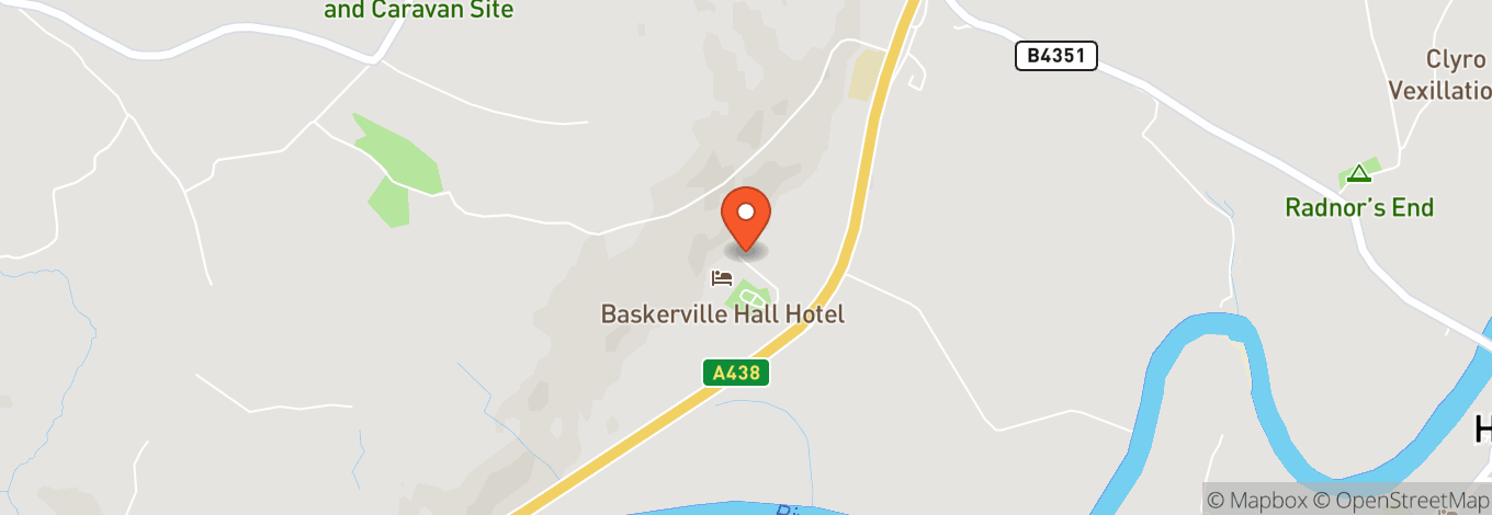 Map of Baskerville Hall
