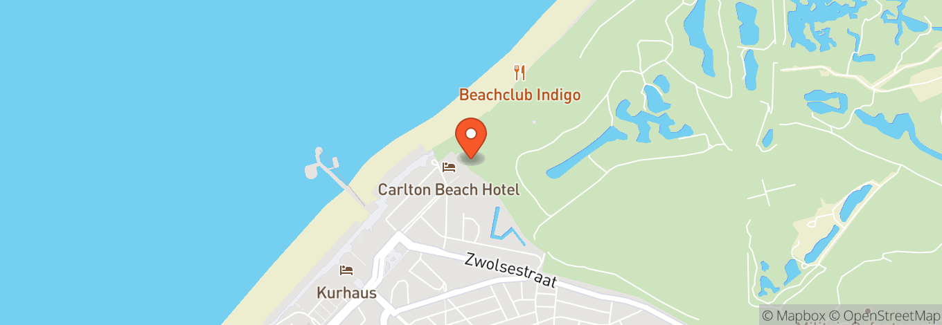 Map of Boomerang Beach Club & Lounge