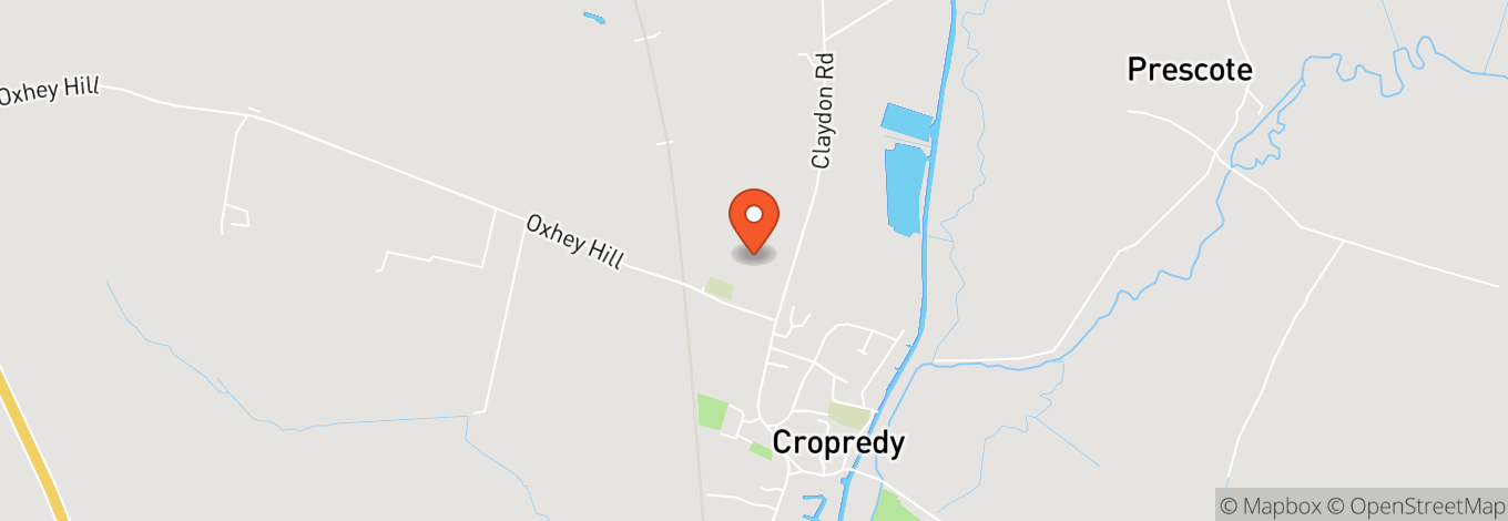 Map of Fairport's Cropredy Convention