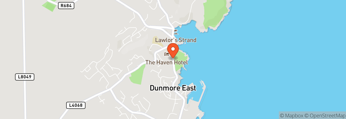 Map of The Haven Hotel